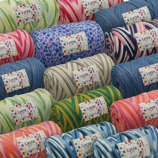 Lycra Print sfumata fettuccia elastica in bobina 300g