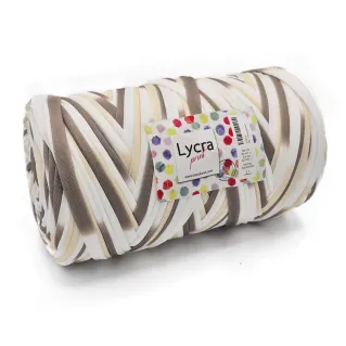 Lycra Print degradada cinta elástica en bobina 300g Desert