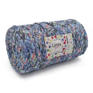Lycra Print dégradée ruban élastique en bobine 300g Firework
