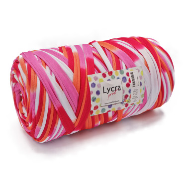 Lycra Print sfumata fettuccia elastica in bobina 300g Romantic