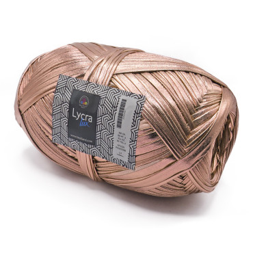 Lycra Lux fettuccia elastica effetto satinato luminoso 300g Cipria
