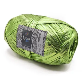 Lycra Lux elastic Ribbon with glossy satin effect 300g Lime