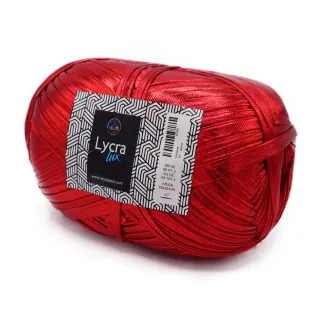Lycra Lux elastic Ribbon with glossy satin effect 300g Rosso