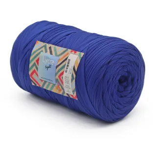 Lycra Light solid color Ribbon elastic lightweight on 300g cone Bluette