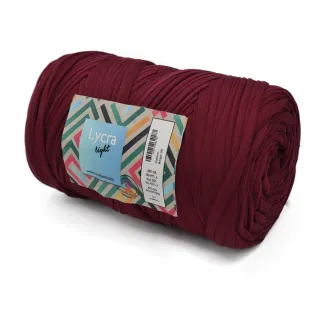 Lycra Light unie Ruban élastique léger en bobine 300g Bordeaux