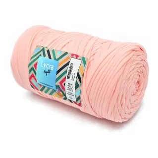 Lycra Light solid color Ribbon elastic lightweight on 300g cone Cipria