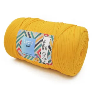 Lycra Light liso Trapillo elástico ligero en bobina 300g Giallo