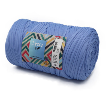 Lycra Light tinta unita fettuccia elastica leggera in bobina 300g Jeans
