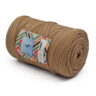 Lycra Light liso Trapillo elástico ligero en bobina 300g Nocciola