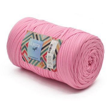 Lycra Light tinta unita fettuccia elastica leggera in bobina 300g Rosa