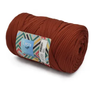 Lycra Light unie Ruban élastique léger en bobine 300g Ruggine