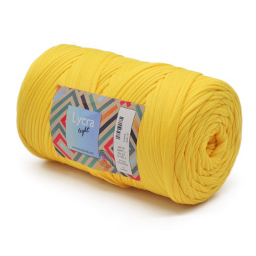 Lycra Light tinta unita fettuccia elastica leggera in bobina 300g Sole