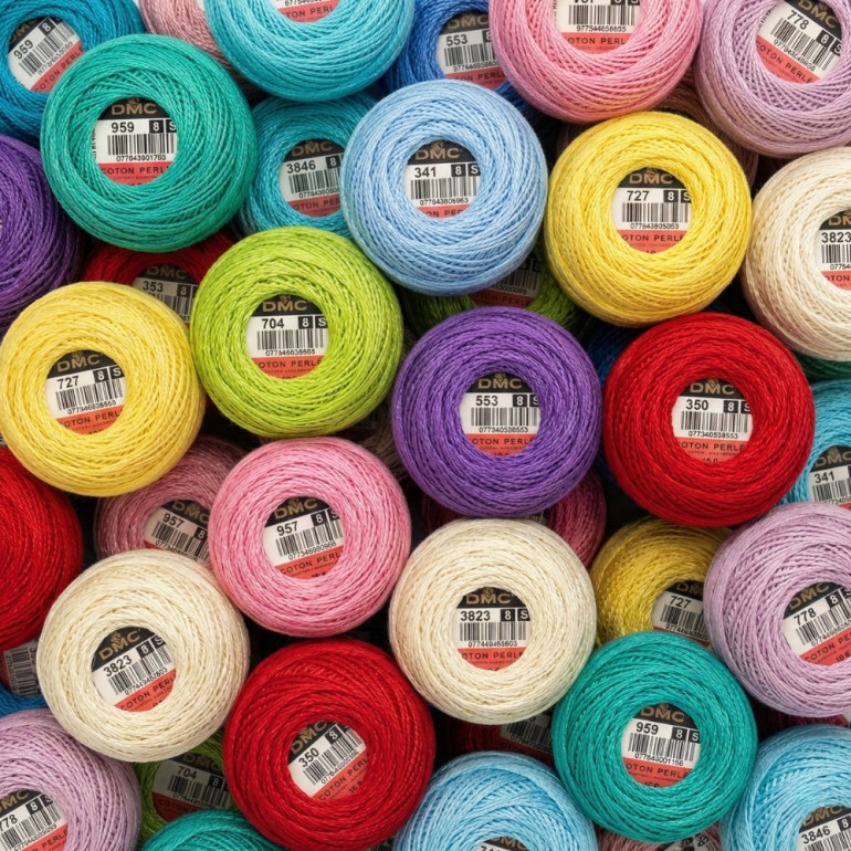 Cotone Perlè DMC n 8 gomitolo 10g