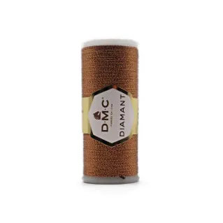 Hilo Diamant DMC para bordado 35 m D301 Rame