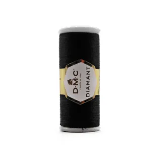 Hilo Diamant DMC para bordado 35 m D310 Nero