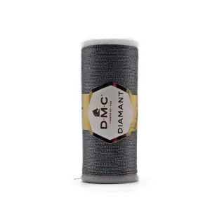 Fil Diamant DMC pour broderie 35 m D317 Iron
