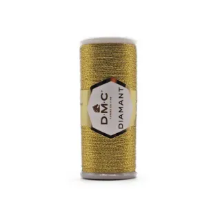 Yarn Diamant DMC for embroidery 35 m D3821 Oro Chiaro