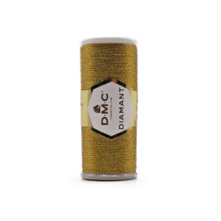 Fil Diamant DMC pour broderie 35 m D3852 Oro