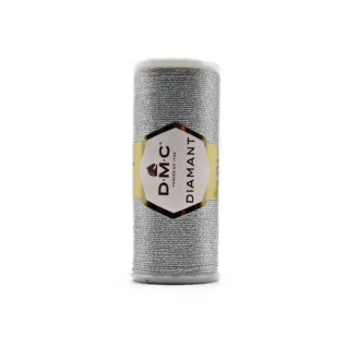 Yarn Diamant DMC for embroidery 35 m D415 Silver
