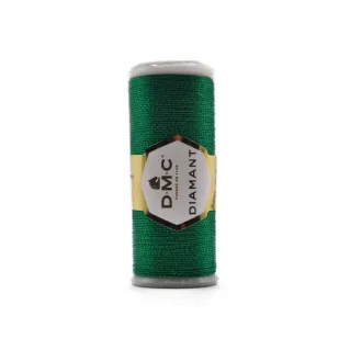 Yarn Diamant DMC for embroidery 35 m D699 Verde