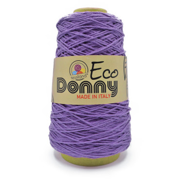 EcoDonny pure eco recycled cotton cone 200g Iris