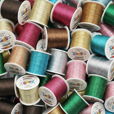 Tessiluxe: Filato di Cotone per Bijoux Brillanti Argento SL01 | Tessiland