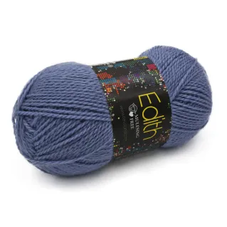 Edith mélange laine pelote 100g Jeans