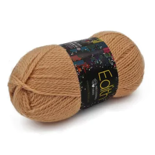 Edith mezcla de lana ovillo 100g Deserto