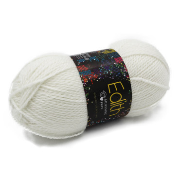 Edith misto lana gomitolo 100g Bianco