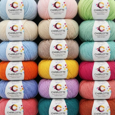 Charlotte lana merinos extrafine gomitolo 50g | Tessiland