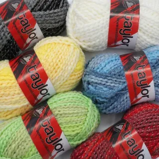Taylor Acrylique Dégradé 100g : Fil Top Quality | Tessiland