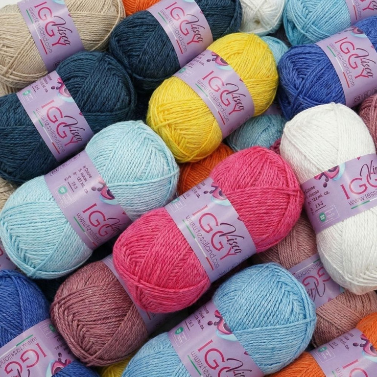ViscoIggy misto cotone viscosa n3 gomitolo 50g