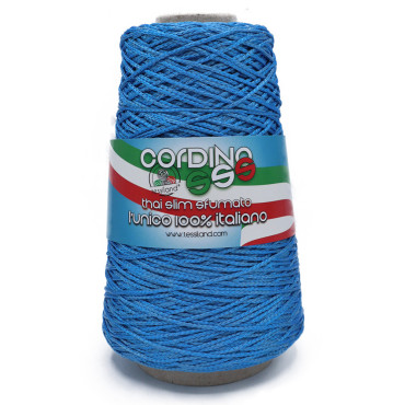 Thai Slim Cordino italiano in rocca per borse 200g Mare