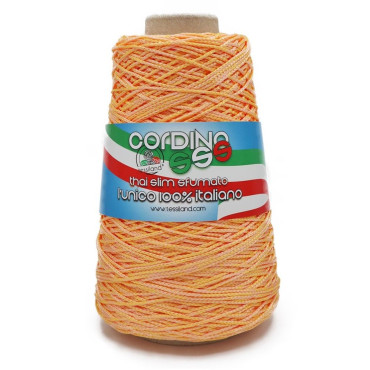 Thai Slim Sfumato Cordino italiano in rocca per borse 200g Melone