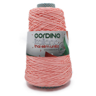 Thai Slim Cordino italiano in rocca per borse 200g Rosa