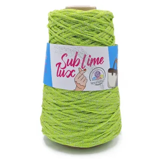 Thai Sublime Lux cordón premium con lúrex para bolsos 200g Lime