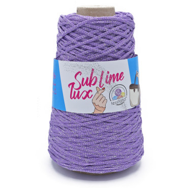 Thai Sublime Lux cordino premium lurex per borse 200g Lilla