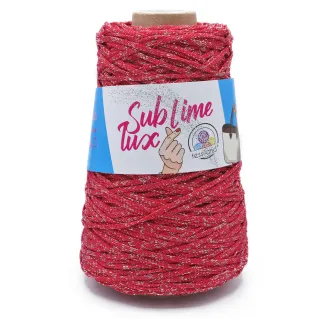 Thai Sublime Lux premium lurex cord for bags 200g Magenta