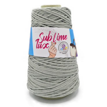 Thai Sublime Lux cordino premium lurex per borse 200g Argento