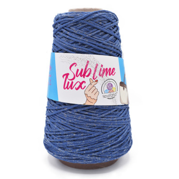 Thai Sublime Lux cordino premium lurex per borse 200g Avio