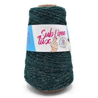 Thai Sublime Lux cordón premium con lúrex para bolsos 200g Petrolio