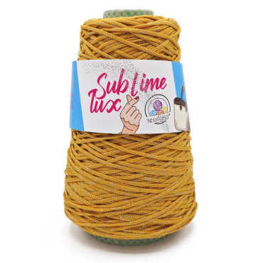 Thai Sublime Lux cordino premium lurex per borse 200g Giallo