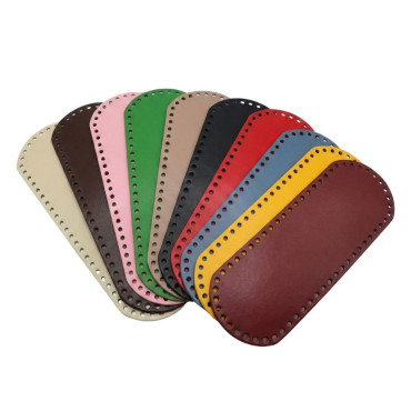 Fondo borsa 36X12 ovale in ecopelle made in Italy