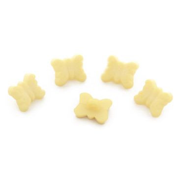 Bottoni Farfalla 12mm Giallo