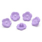 3D Fleur Flower Button with Stem 5pcs | Tessiland