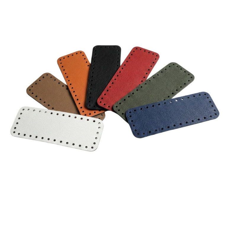 Fondo borsa square 19X8 in ecopelle Color Match made in Italy