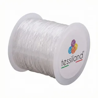 100 m Transparent Elastic Nylon Thread | Tessiland