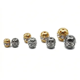 Perle en filigrane nickel free bijoux | Tessiland