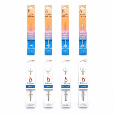 Uncinetto in acciaio Pony per lavori di precisione