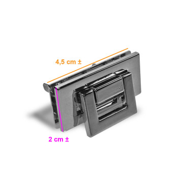 Chiusura girello Agave Argento